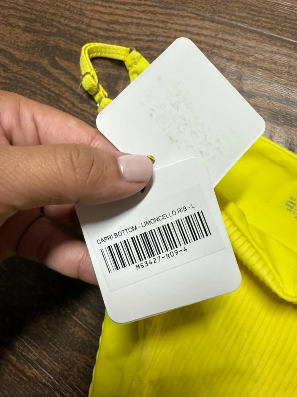 NWT Monday Swimwear Capri Swim Bottom Size Large